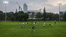 Pemain Timnas Indonesia melakukan latihan untuk persiapan menjelang laga leg pertama semifinal Piala AFF 2022 menghadapi Vietnam di Lapangan A, Kompleks Gelora Bung Karno, Jakarta, Rabu (04/01/2023). (Bola.com/Bagaskara Lazuardi)