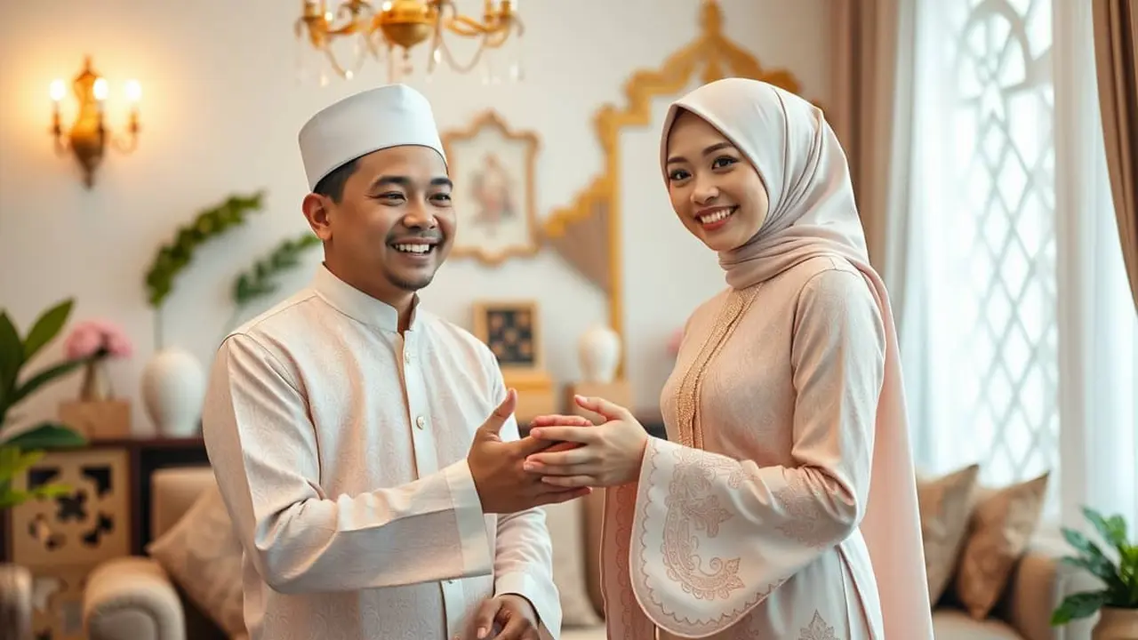 ucapan lebaran romantis