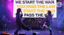 Festival yang berlangsung di Plaza Parkir Timur Gelora Bung Karno, Jakarta Pusat menghadirkan sederet nama-nama beken musisi Indonesia. (Liputan6.com/Angga Yuniar)