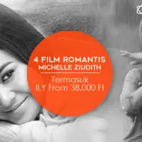 4 Film Romantis Michelle Ziudith Termasuk ILY From 38.000 Ft (Desain: Muhammad Iqbal Nurfajri/Bintang.com)