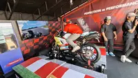 Menjajal Simulator MotoGP di Mandalika, Rasakan Atmosfer bak Pembalap Profesional