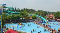 Owabong Waterpark adalah salah satu objek wisata andalan Purbalingga dengan tingkat kunjungan wisatawan terbanyak. (Foto: Liputan6.com/Dinkominfo PBG/Muhamad Ridlo)