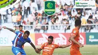 Semifinal Pegadaian Liga 2 - Persiraja Banda Aceh Vs PSBS Biak_Foto Pertandingan (Bola.com/Adreanus Titus)