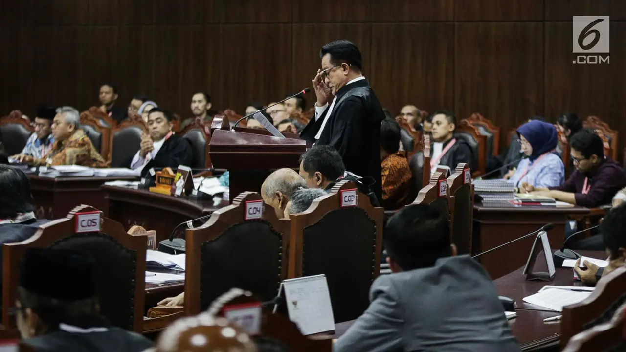 Yusril Jawab Gugatan Prabowo-Sandi di Sidang MK