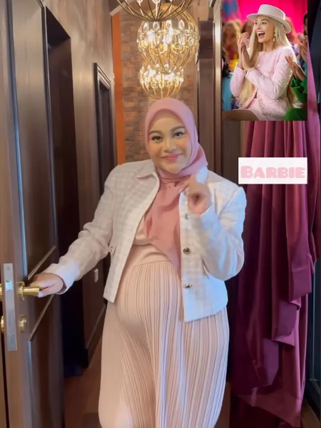 Geng Cendol pakai kostum barbie dan lainnya (Instagram/zaskiasungkar15)