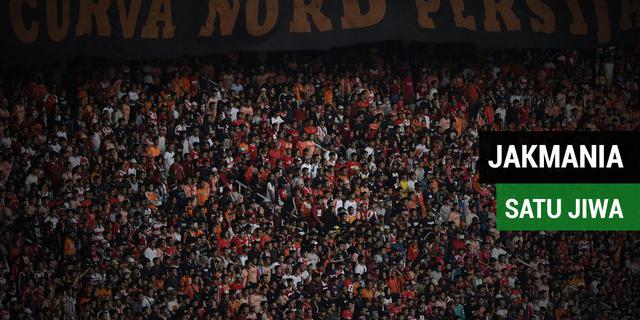 VIDEO: Sambut Kemenangan Persija, Jakmania Nyanyikan Lagu Satu Jiwa