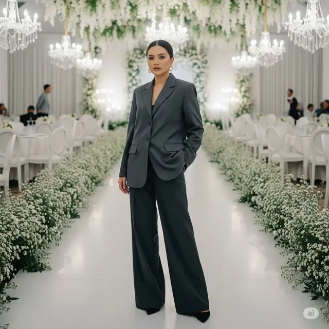 Baju Kondangan di Gedung Pernikahan. Foto: Gemini