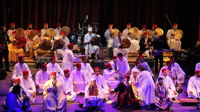 Grup musik Hadrah di Timur Tengah (Wikimedia Commons)
