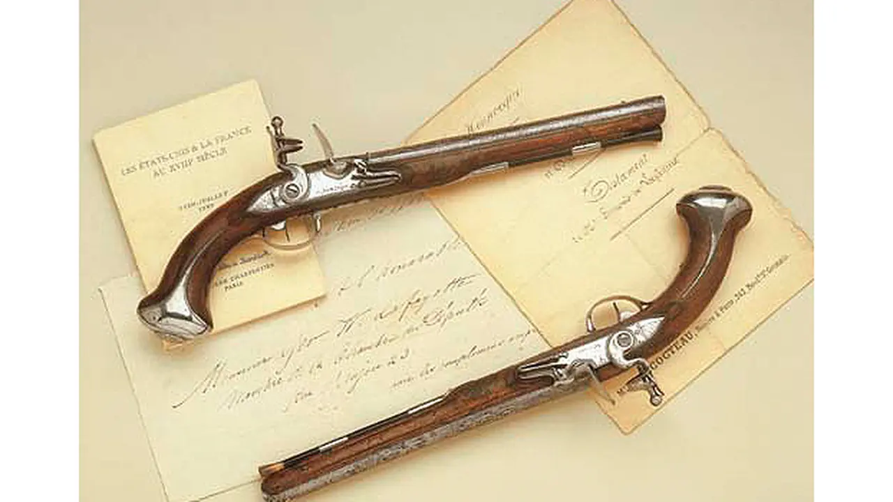 The Saddle Pistols, Senjata Super Mahal Milik George Washington