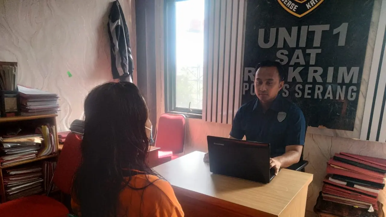IM, Calo Tenaga Kerja Ditangkap Polres Serang. (Jumat, 11/07/2024). (Polres Serang).