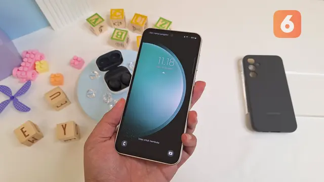 Samsung Galaxy S23 FE (Liputan6.com/Giovani Dio Prasasti)