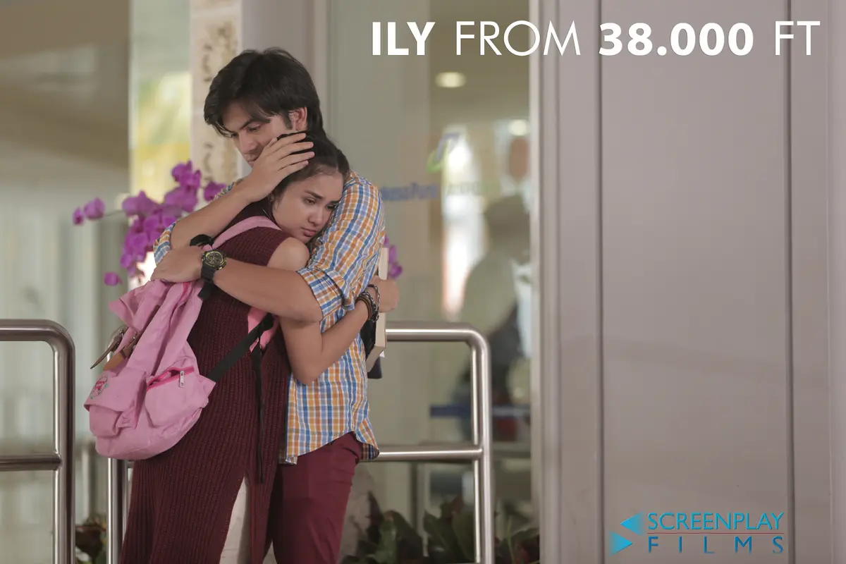 [Bintang] Syuting film ILY From 38.000 FT