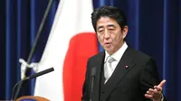 Perdana Menteri Jepang Shinzo Abe. (www.thetimes.co.uk)