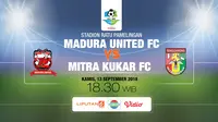 Madura United vs Mitra Kukar