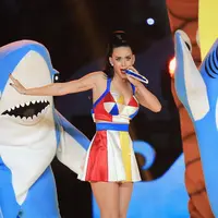 Lagu Goodbye for Now sendiri dirilis sebagai single pertama di album Testify milik P.O.D dan Katy Perry muncul di video klip mereka. (AFP/Bintang.com)