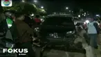 Sang pengemudi diduga hilang konsentrasi lantaran dalam kondisi mengantuk saat melajukan kendaraannya.