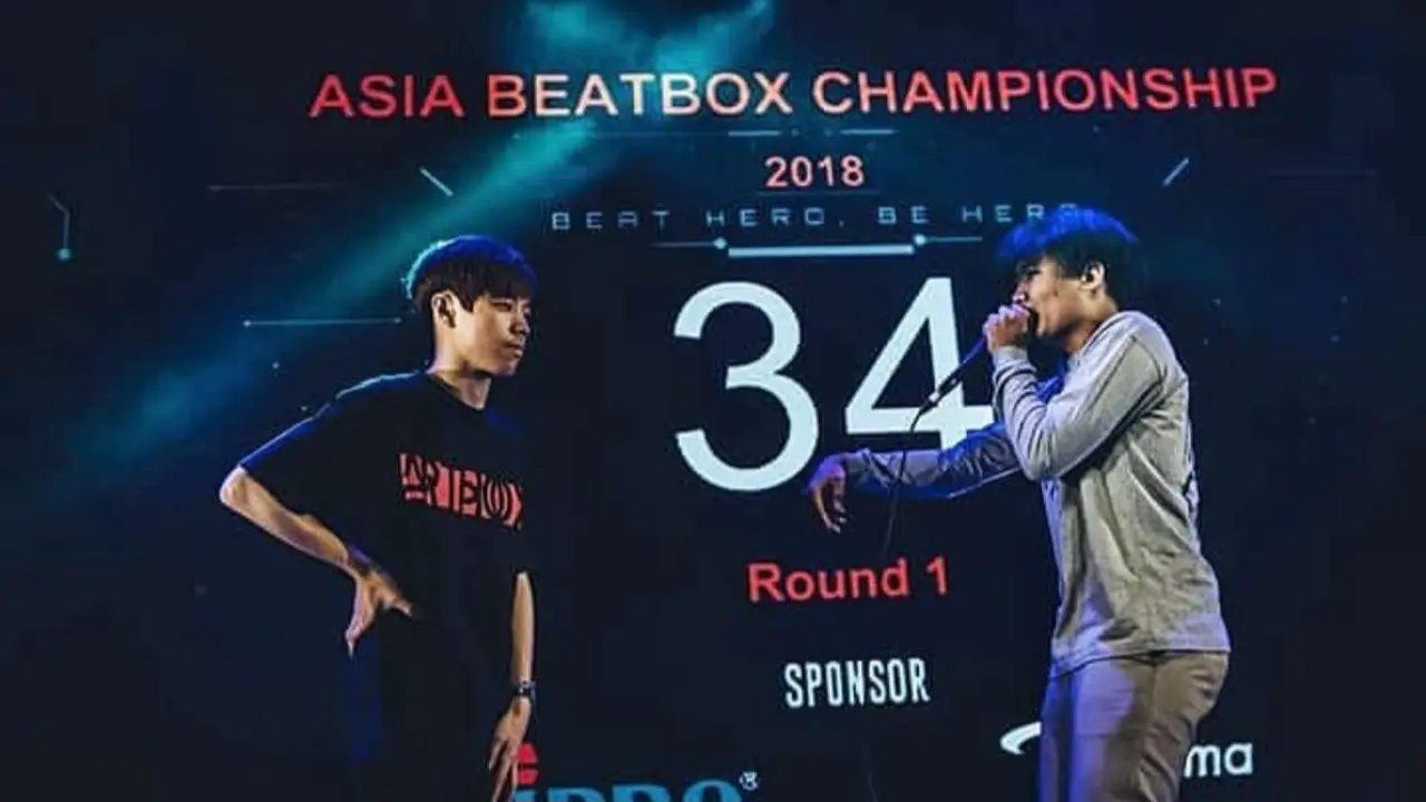 Hookha masuk semi final Asia Beatbox Championship 2018 di Taiwan. Foto : (Istimewa)