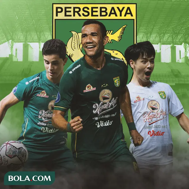 Persebaya Surabaya - Bruno Moreira, Jose Wilkson, Taisei Marukawa