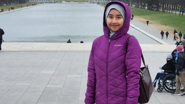 Vinandhika Parameswari, WNI mahasiswi Johns Hopkins University di Washington, D.C. AS. (Dok Pribadi/Kedubes AS di Jakarta)