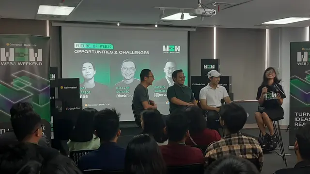 Demo Day Web3 Weekend Indonesia, Sabtu (17/6/2023). (Foto Liputan6.com/Gagas Y.P)