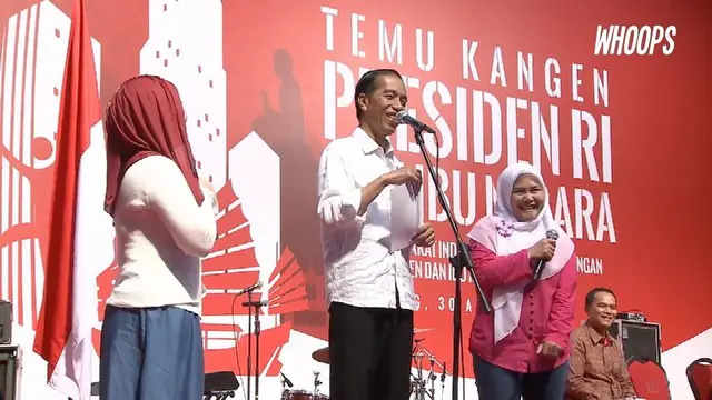 Para WNI yang mayoritas pekerja migran sangat antusias dengan kehadiran Presiden Jokowi.