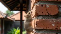 Jenis Tembok yang Bisa Dipanjat Tikus (Sumber: gemini.com)
