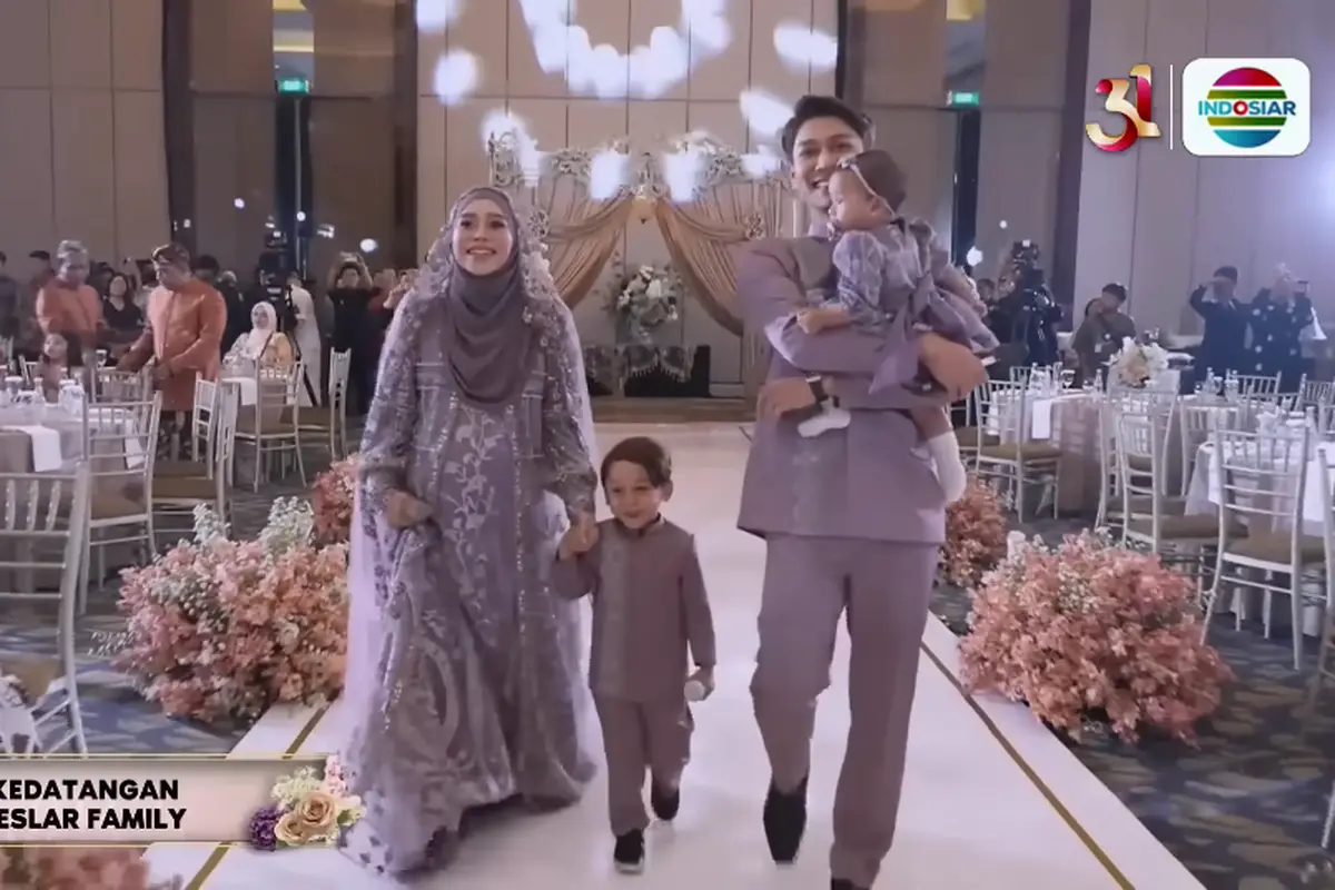 Momen 7 Bulanan dan Gender Reveal Anak Ketiga Lesti Kejora (YouTube Indosiar)