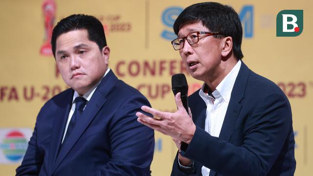 FOTO Konferensi pers SCM sebagai Official Broadcaster Piala Dunia U-20 2023