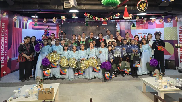NOC Indonesia Gelar Perayaan Natal