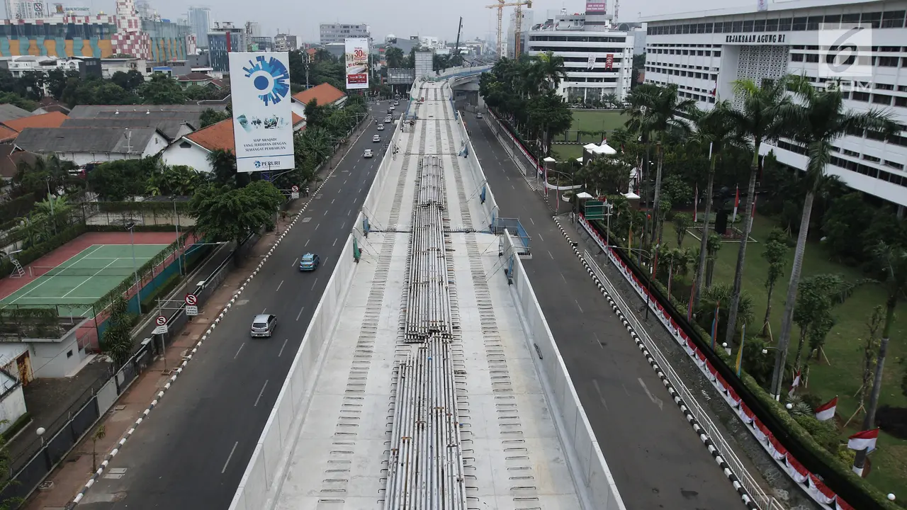 Proyek MRT Jakarta Sudah Bisa Diuji Coba Mei 2018