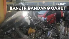 Banjir menerjang kantor Mapolsek Tarogong Kidul dan RSUD Slamet Garut. Selain merusak bangunan, banjir bandang juga merusak seluruh peralatan kantor Mapolsek Tarogong