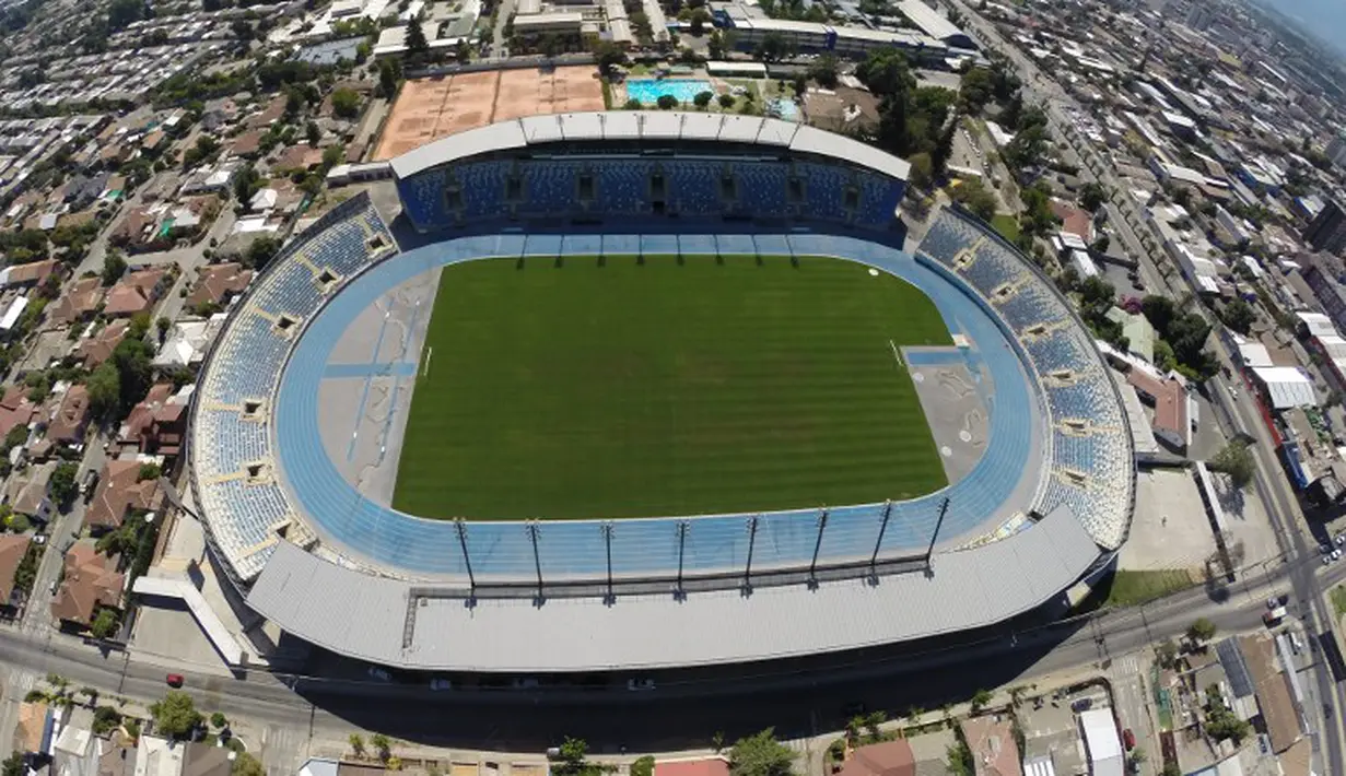 El Teniente Stadium, telah siap digunakan untuk pagelaran Copa Amerika 2015 di Chili, Selasa (21/04/2015). Sumber : AFP
