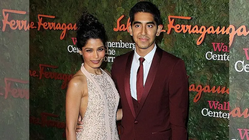 Freida Pinto dan Dev Patel