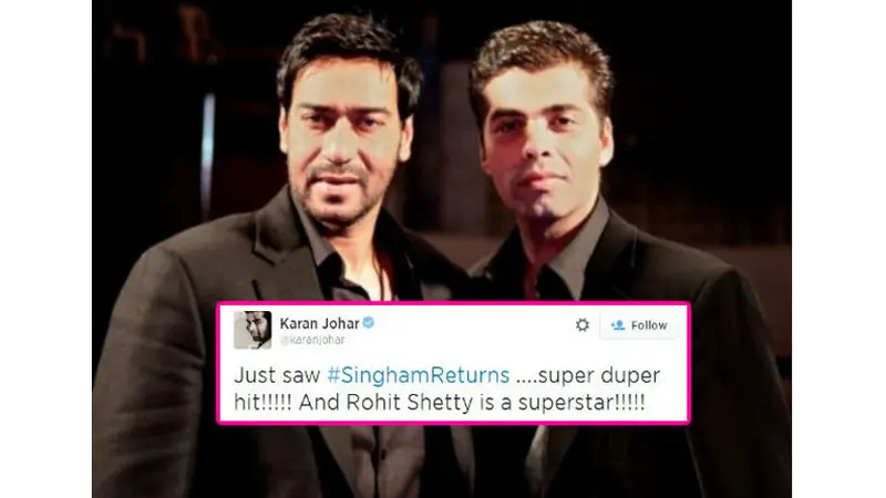 Karan Johar Semakin Tunjukkan Permusuhan dengan Ajay Devgn