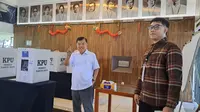 Mantan Wakil Presiden ke-10 dan ke-12, Jusuf Kalla (JK) telah menggunakan hak suara pada pemilihan umum (Pemilu)2024 di Tempat Pemungutan Suara (TPS) 03 SMA Pangudi Luhur, Kecamatan Kebayoran Baru, Jakarta Rabu (14/2).