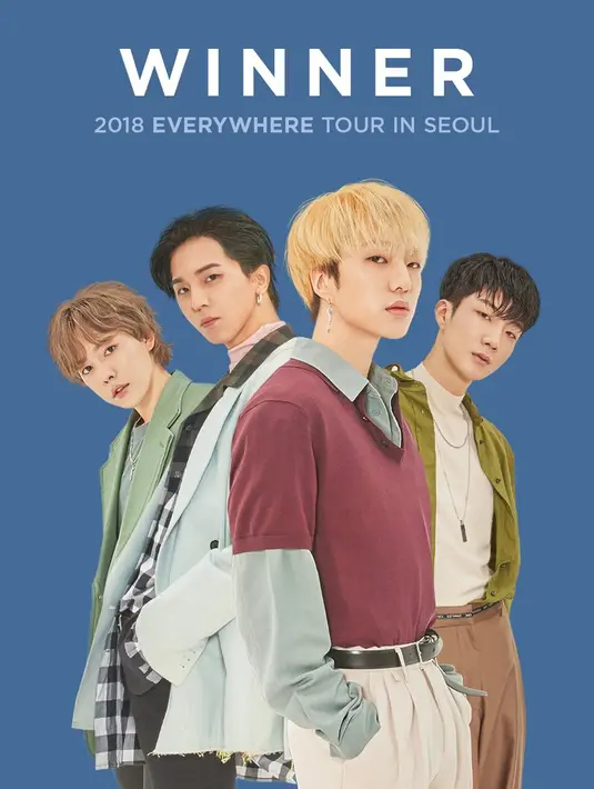 Kabar gembira itu sendiri disampaikan oleh YG Entertainment melalui akun media sosialnya. Mereka mengumumkan akan menggelar konser yang bertajuk 2018 Everywhere Tour. (Foto: twitter.com/ygent_official)