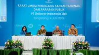 Unilever Tebar Dividen Final Rp 114 per Saham