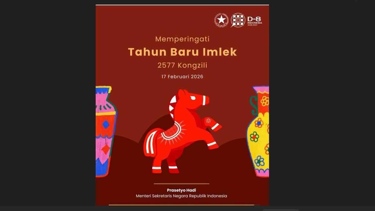 Kemen Setneg Ucapkan Imlek 2577, Teguhkan Inklusivitas dan Harmoni Bangsa