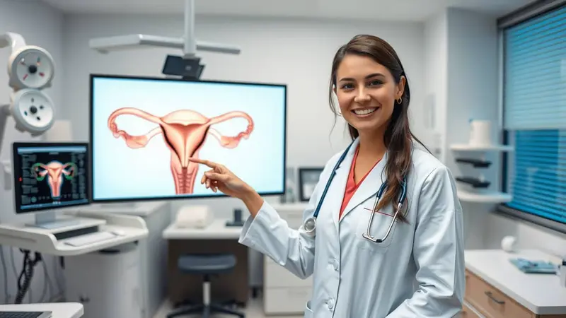 Ilustrasi cara ampuh mengatasi miom uteri: panduan lengkap dengan visualisasi konsep digital