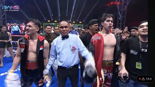 Tampil di Ring Tinju Superstar Knockout, Jefri Nichol Banjir Respect dari Netizen