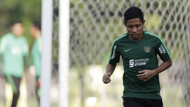 Latihan Timnas Indonesia U-22