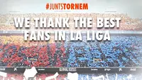 Ucapan Selamat Para Pemain Valencia untuk Valencianistas