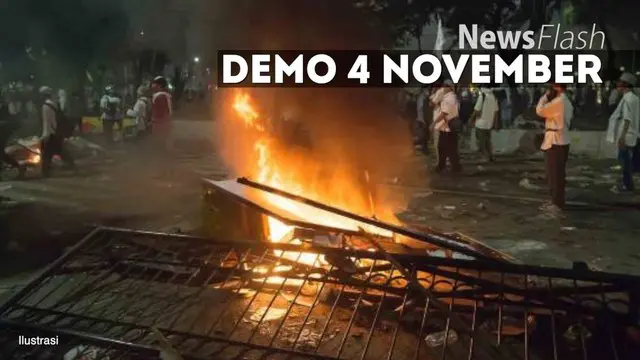 Polda Metro Jaya mengamankan puluhan orang yang diduga menjadi provokator pada saat Demo 4 November