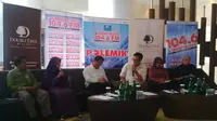 Talkshow Akhir Pekan Kejahatan Beras Sintetis, Jakarta, Sabtu (23/5/2015). (Fiki Ariyanti/Liputan6.com)