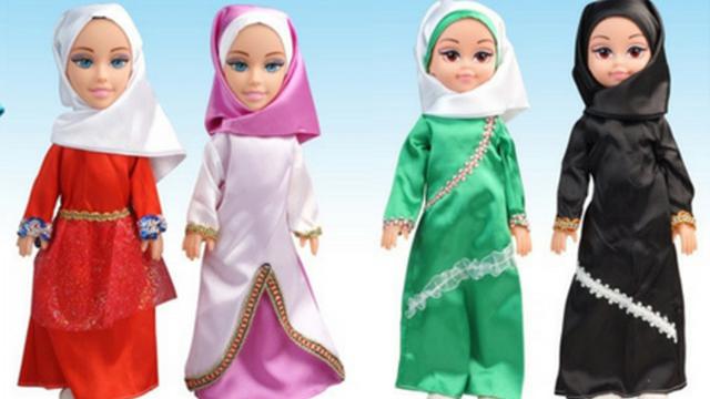 Laris Manis Boneka Berjilbab Ini Bisa Nyanyikan Lagu Arab Citizen6 Liputan6 Com