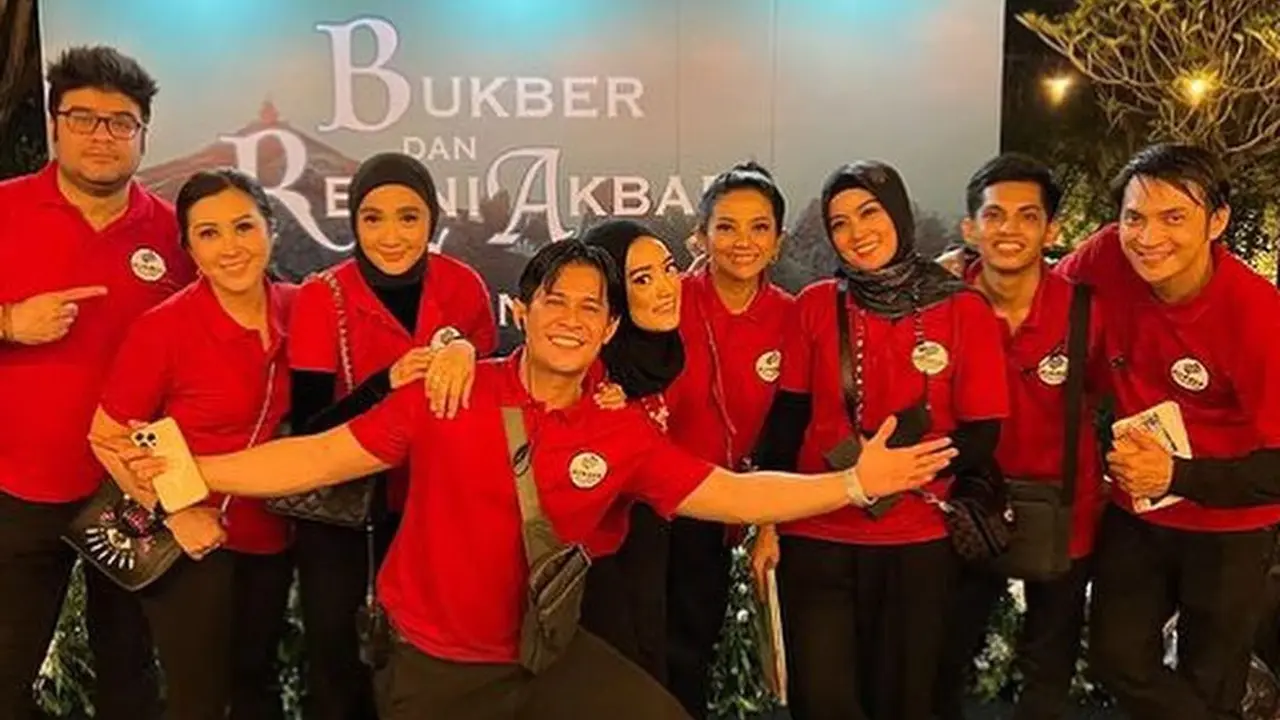 Bukber dan Reuni Akbar artis Gentabuana (Foto: Instagram @gbpid)