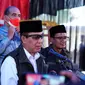 Kepala BNPT, Komjen Pol. Boy Rafli Amar memberikan penjelasan kepada wartawan dalam pembentukan Kawasan Terpadu Nusantara (KTN) di Garut, Jawa Barat. (Liputan6.com/Jayadi Supriadin)