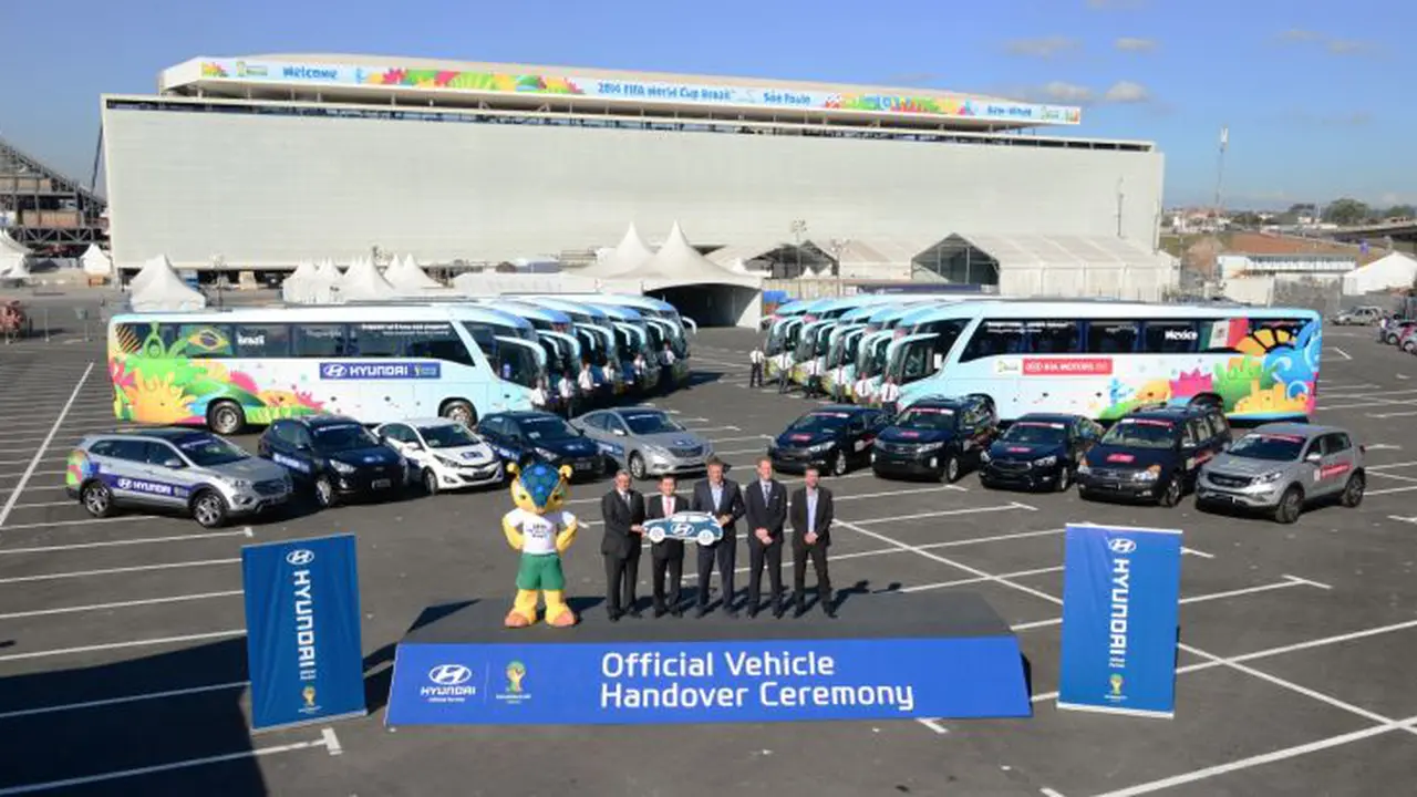 Hyundai Sediakan 1.021 Mobil dan 32 Unit Bus Selama Piala Dunia