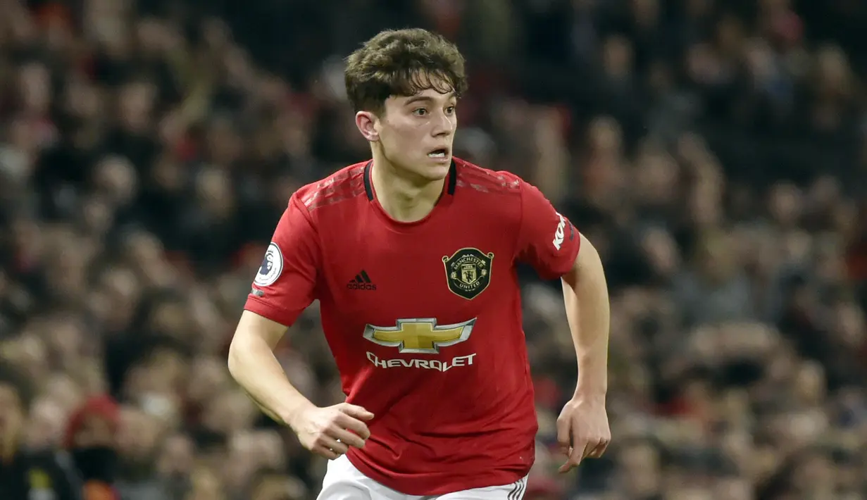 10 - Daniel James (Manchester United) - Kecepatan: 94 dan Akselerasi: 95. (AP Photo/Rui Vieira)