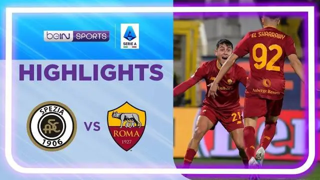 Berita Video, Highlights Spezia Vs AS Roma pada Senin (23/1/2023)